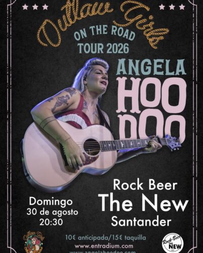 Concierto de Angela Hoodoo en Rock Beer The New