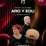 Aro y Edu en directo en Pombo3, Santander