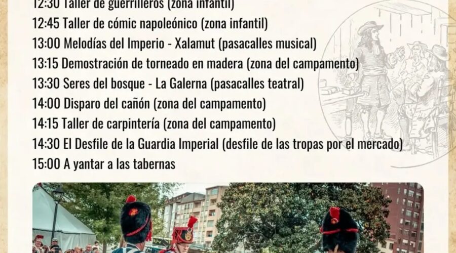 Mercado Napoleónico en Torrelavega 2026