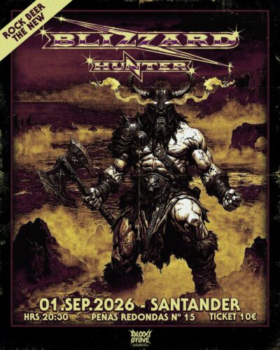 Blizzard Hunter en directo en Rock Beer The New