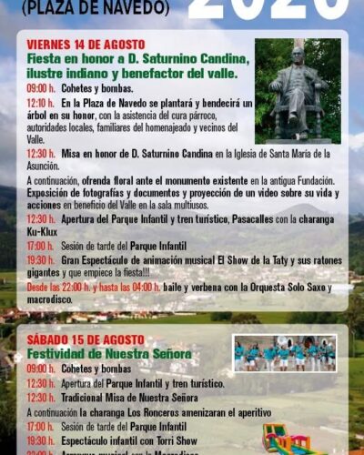 Fiestas de Liendo 2026 en Plaza de Navedo, Liendo