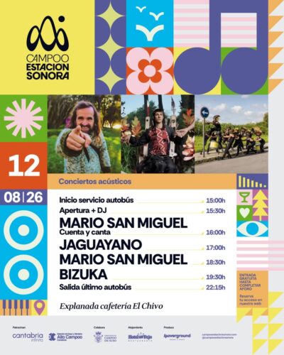 Conciertos acústicos en Campoo Estación Sonora, Alto Campoo