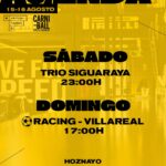 Festival Tavern y Carniball Smash Burger en Hoznayo 2026
