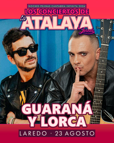 Concierto Guaraná y Lorca en Mirador de La Atalaya, Laredo