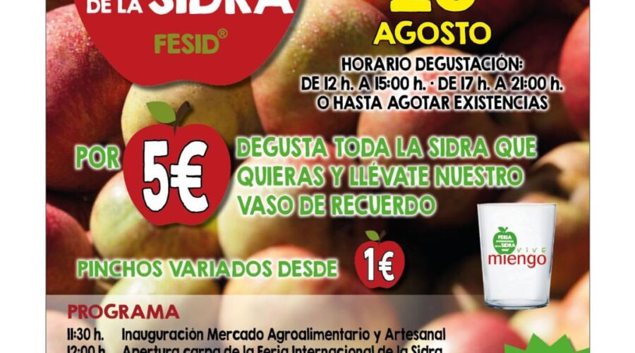 Feria Internacional de la Sidra en Mogro, Campa de la Virgen del Monte 2026
