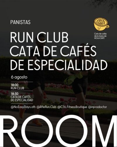 Run Club y Cata de Cafés de Especialidad en Panistas