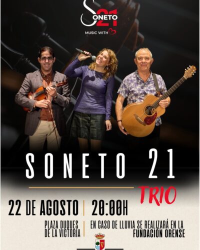 Concierto de Soneto 21 Trio en Plaza Duques de la Victoria