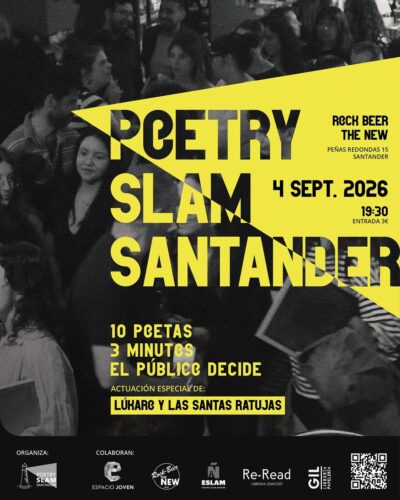 Poetry Slam Santander en RockBeer The New 2026-2027