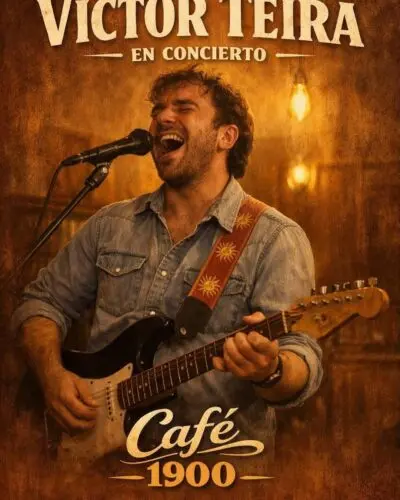 Víctor Teira en directo en Café 1900