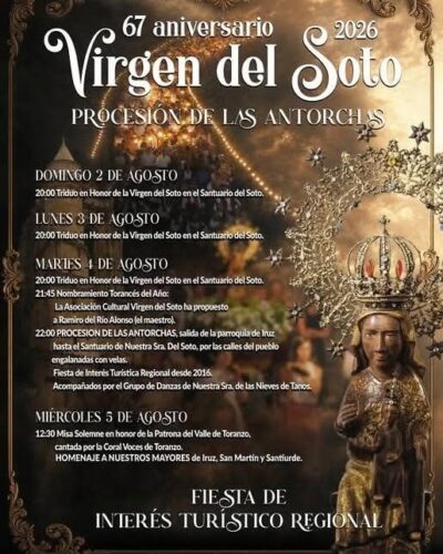 Procesión de las Antorchas en Toranzo 2026