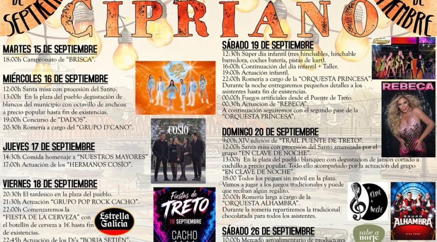 Fiestas de San Cipriano en Treto 2026