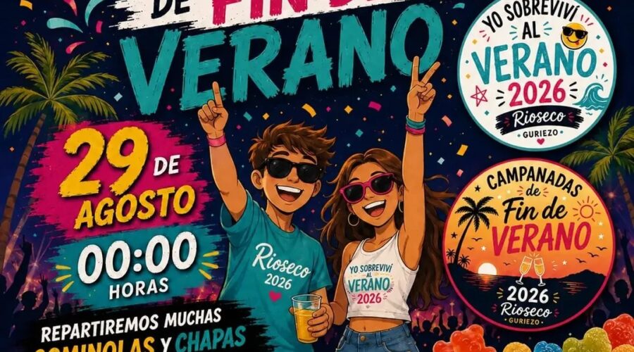 Las Campanadas de Fin de Verano en Rioseco, Guriezo