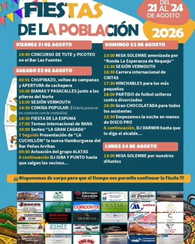 Fiestas de La Población 2026: Programa y Actividades