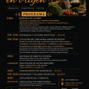 I Feria Agroalimentaria Cocinar en Origen en Cabezón de la Sal