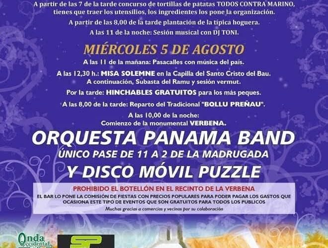 Fiestas de El Peral en Ribadedeva 2026: Verbena y Tradición
