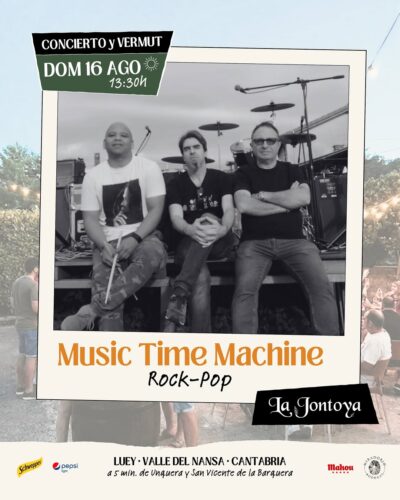 Concierto de Music Time Machine en La Jontoya