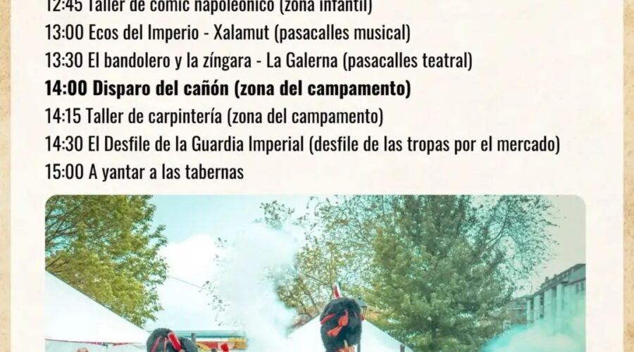 Mercado Napoleónico en Torrelavega 2026