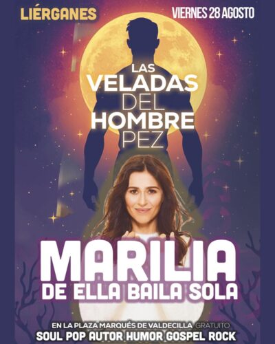 Marilia en directo en Plaza Marqués de Valdecilla