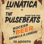 Concierto de Lunática y The Pulsebeats en Cervezas Rocker beer