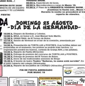 XLII Fiestas de la Juventud en La Cavada, Riotuerto 2026