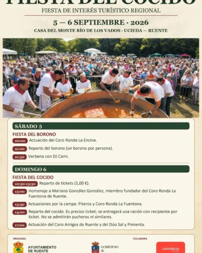 Fiesta del Cocido en Casa del Monte Río de los Vados, Ruente