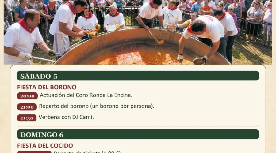 Fiesta del Cocido en Casa del Monte Río de los Vados, Ruente