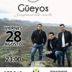 Grupo Güeyos en directo en las Fiestas de San Agustín, Serdio