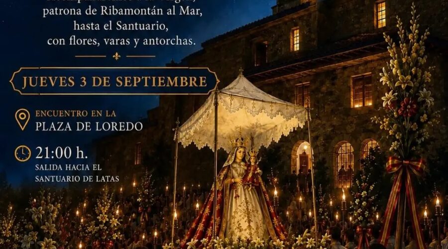 Procesión de las Antorchas en Ribamontán al Mar 2026
