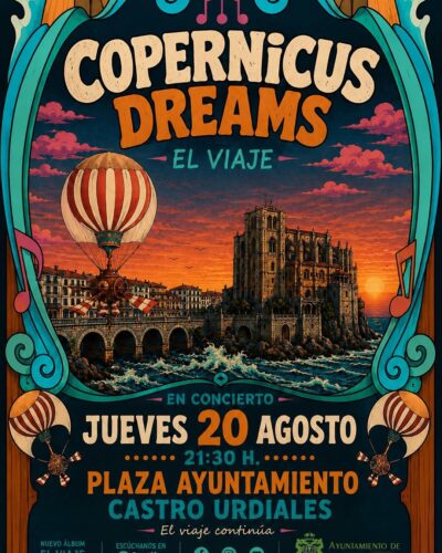 Concierto de Copernicus Dreams en Plaza del Ayuntamiento