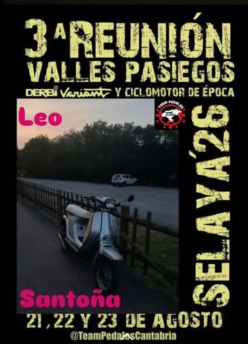3a Reunión Valles Pasiegos Derbi Variant y Ciclomotor de Época en Selaya