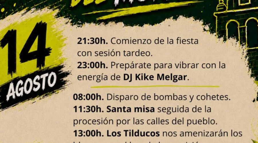 Fiestas de Ucieda 2026: Nuestra Señora del Moral en Ucieda