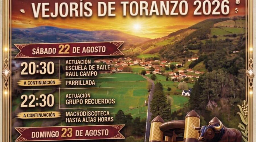 Fiestas de San Joaquín en Vejorís de Toranzo 2026