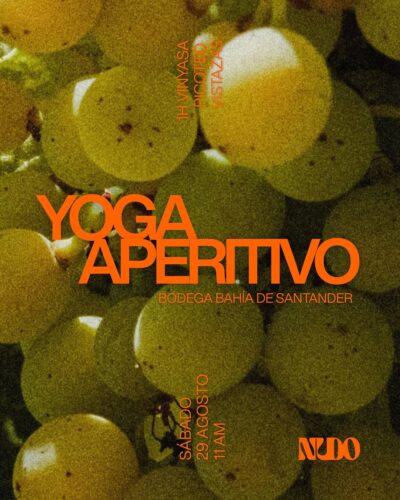 Yoga y Aperitivo en Bodega Bahía de Santander, 29 agosto 2026