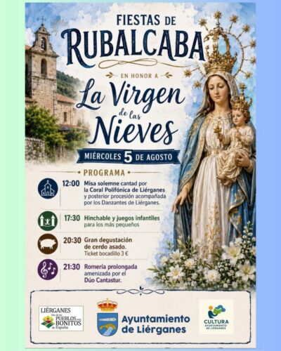 Fiestas de Rubalcaba en honor a la Virgen de las Nieves, Liérganes