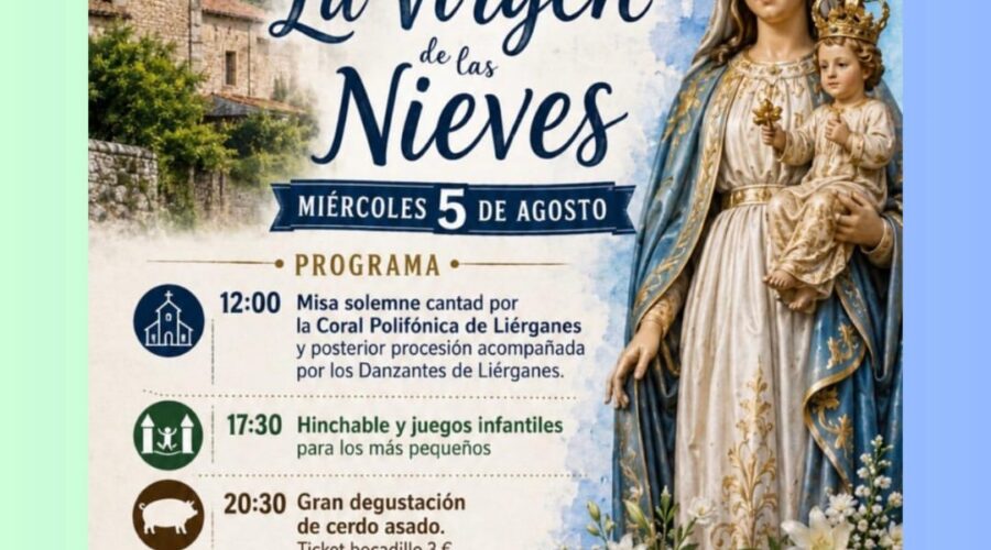 Fiestas de Rubalcaba en honor a la Virgen de las Nieves, Liérganes