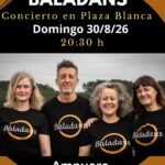 Concierto de Baladans en Plaza Blanca, Ampuero