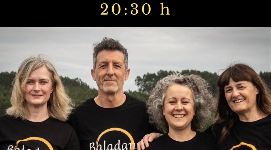 Concierto de Baladans en Plaza Blanca, Ampuero