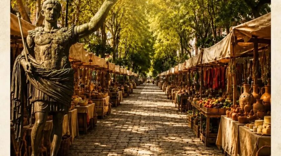 Mercado Romano de los Santos Mártires en Santander 2026