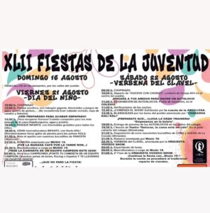 XLII Fiestas de la Juventud en La Cavada, Riotuerto 2026