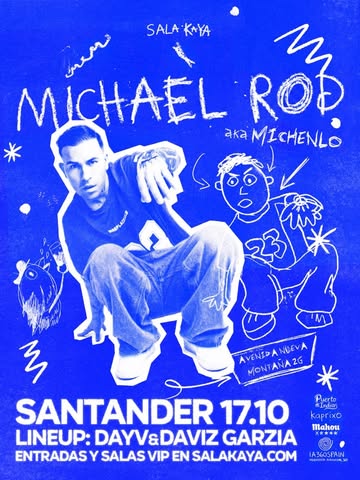 Michenlo en Sala Kaya Santander, 17 de octubre 2026