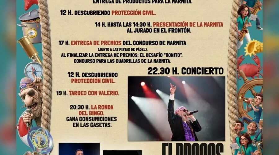 Fiestas de San Ginés 2026 en Colindres: Cartel y Programa Completo