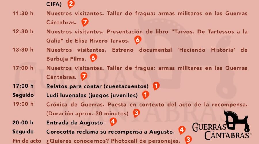 Guerras Cántabras 2026 en Los Corrales de Buelna | Fechas y programa
