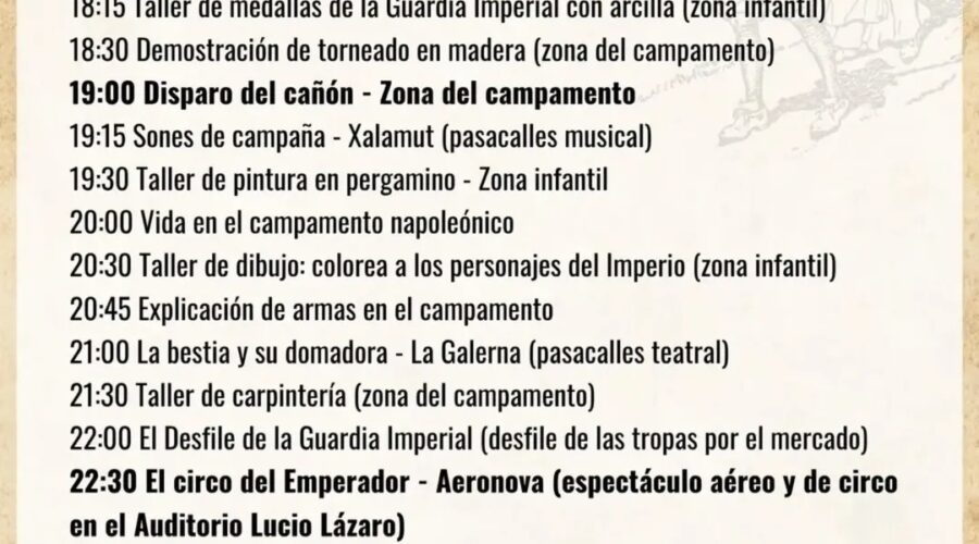 Mercado Napoleónico en Torrelavega 2026