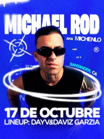 Michenlo en Sala Kaya Santander, 17 de octubre 2026