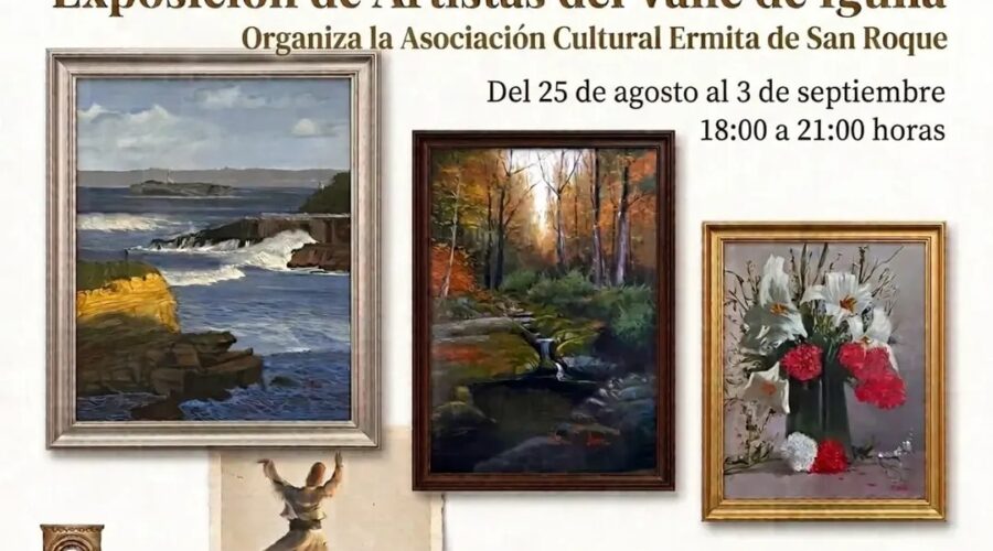 Exposición Artistas Valle de Iguña en Centro Cultural Evaristo Silió