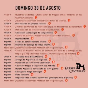 Guerras Cántabras 2026 en Los Corrales de Buelna | Fechas y programa