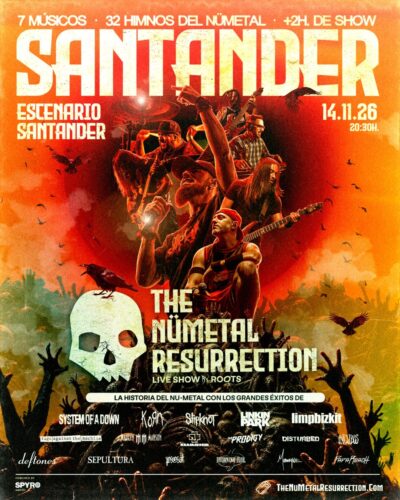 Roots en directo en Escenario Santander: The Nü Metal Resurrection