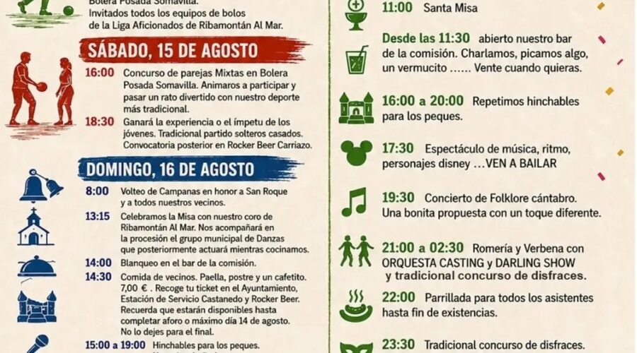Fiestas de San Roque y San Roquín en Carriazo 2026
