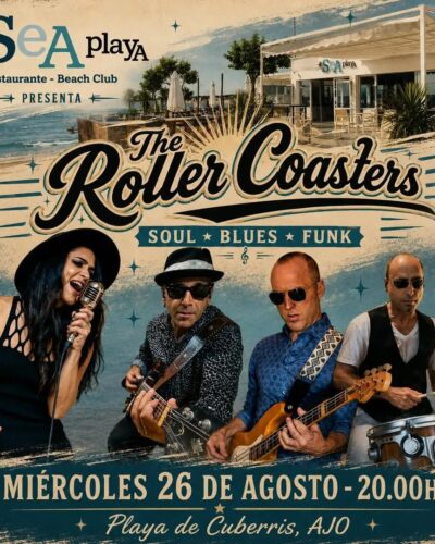 The Roller Coasters en directo en Sea playa Restaurante – Beach Club