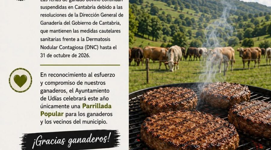 Parrillada Popular 2026 en Parque La Virgen, Udías